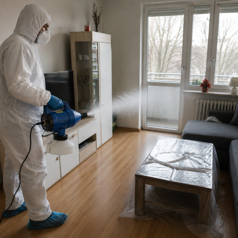 Berliner Fachbetrieb bei der Räumung einer Messiewohnung